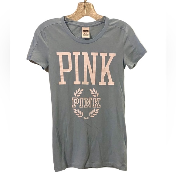 PINK Baby Blue Tee - Picture 1 of 4